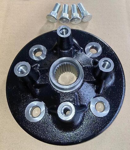 Front Axle Wheel Hub 5UG-F5111-10-00 with Studs Replacement for 2004-2013 YAMAHA RHINO 450 660 700 UTV in Saudi Arabia