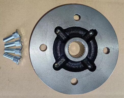 Front Axle Wheel Hub 5UG-F5111-10-00 with Studs Replacement for 2004-2013 YAMAHA RHINO 450 660 700 UTV in Saudi Arabia
