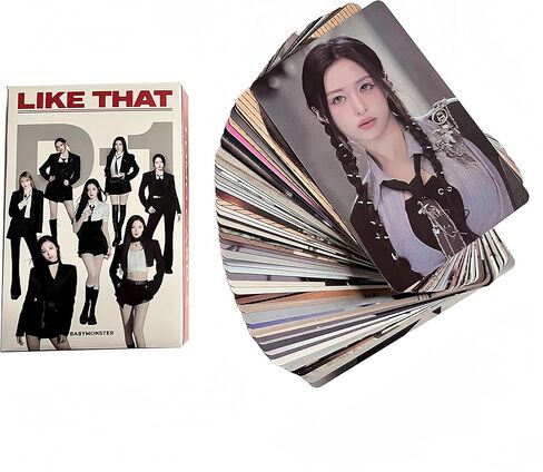 بطاقات صور BABY MONSTER 55 قطعة من بطاقات صور BABY MONSTER مثل هذا الألبوم، BABY MONSTER Gift Lomo Cards Merch for BABY MONSTER للأولاد والبنات BABY MONSTER Merchandise in Kuwait