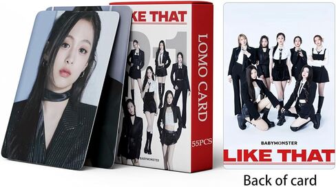 بطاقات صور BABY MONSTER 55 قطعة من بطاقات صور BABY MONSTER مثل هذا الألبوم، BABY MONSTER Gift Lomo Cards Merch for BABY MONSTER للأولاد والبنات BABY MONSTER Merchandise in Kuwait