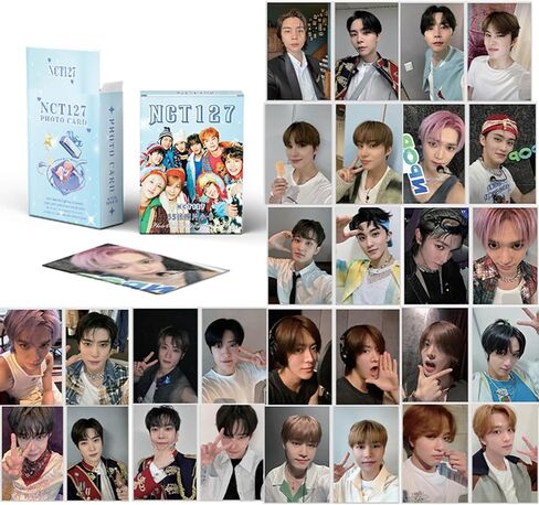 Nct 127 بطاقة صور 50 قطعة Nct127 ألبوم ليزر بطاقة صور Nct 127 Lomo بطاقة هدية لمحبي ابنة NCT127 Merch in Saudi Arabia