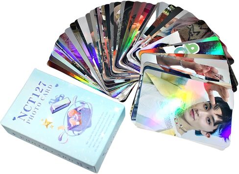 Nct 127 بطاقة صور 50 قطعة Nct127 ألبوم ليزر بطاقة صور Nct 127 Lomo بطاقة هدية لمحبي ابنة NCT127 Merch in Saudi Arabia
