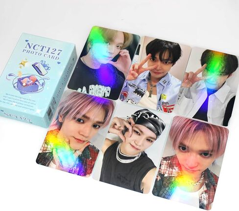 Nct 127 بطاقة صور 50 قطعة Nct127 ألبوم ليزر بطاقة صور Nct 127 Lomo بطاقة هدية لمحبي ابنة NCT127 Merch in Saudi Arabia