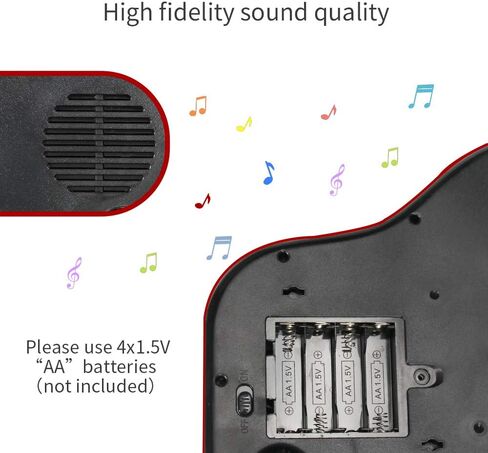 بيانو 31 مفتاحاً باللون الوردي الصغير للبنات مع ميكروفون إلكتروني أورغان لوحة مفاتيح موسيقية للأطفال من BAOLI in Kuwait