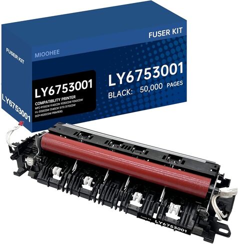 وحدة تثبيت المصهر LY6753001 LR2231001 متوافقة مع طابعات Brother MFC-9130CW 9140cdn 9330CDW 9340CDW HL-3150cdw 3140CW 3170 3170CDW DCP-9020cdw | 110-120 فولت، 1 عبوة in Kuwait