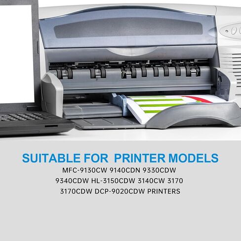 وحدة تثبيت المصهر LY6753001 LR2231001 متوافقة مع طابعات Brother MFC-9130CW 9140cdn 9330CDW 9340CDW HL-3150cdw 3140CW 3170 3170CDW DCP-9020cdw | 110-120 فولت، 1 عبوة in Kuwait
