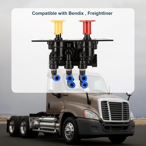 5013293 801631 استبدال صمام الفرامل التحكم في داش لـ Freightliner MV3 Bendix BX801631 745-5013293 in Saudi Arabia