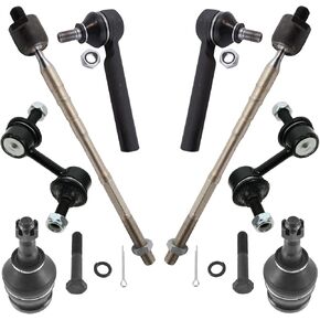 TRQ Front Steering & Suspension Kit Compatible with 2012-2015 Subaru Impreza