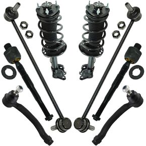 TRQ Front Steering & Suspension Kit Compatible with 2009-2015 Honda Pilot