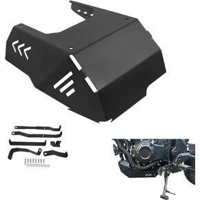 Skid Bash Plate Replacement for Honda CL500 SCL500 CL 500 2023 2024 Motorcycle Lower Engine Guard Bottom Protection Aluminum Belly Pan Black