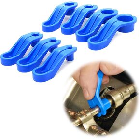 7PCS Fuel Line Disconnect Tool - Automotive Kit for Quick Removal of Oil & AC Hoses, Transmission & Fuel Line Tools Set Compatible with Ford GM Chrysler Mazda