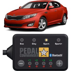 PEDAL COMMANDER for Kia Optima 2010-2015 Throttle Response Controller Fits: 3rd Gen, EX, LX, SX, SX Turbo, SXL, SXL Turbo, 1.7L 2.0L 2.4L, Kia Optima Accessories