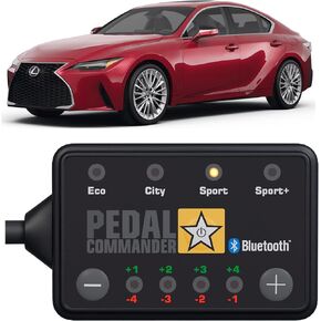 PEDAL COMMANDER for Lexus IS 2014-2024 Throttle Response Controller Fits: 3rd Gen 200t, 300, 350, RWD, AWD, Convertible, F Sport, 2.0L 2.5L 3.5L, Lexus IS Accessories