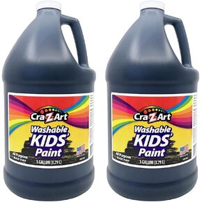 Cra-Z-Art Washable Poster Paint Black 1 Gallon, 128 Ounce (Pack of 1)