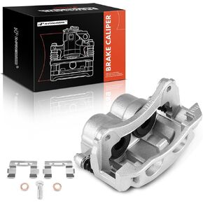 A-Premium Disc Brake Caliper Assembly with Bracket Compatible with Ford Explorer Sport 2003, Explorer Sport Trac 2003-2005, Front Right Passenger Side