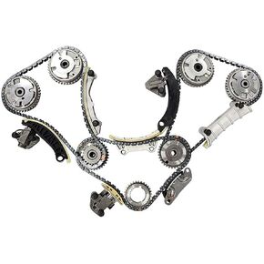 REVO Timing Chain Kit w VVT Camshaft Phaser Compatible with Buick Cadillac Chevy GMC Pontiac Saab Saturn Suzuki 2006-2017 3.6L 3.0L 9-0753SVVT
