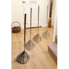Halloween Décor by Roman, Giftware Collection, Pumpkin, Ghost, Witch, Skull, Spider, Trick or Treat, 47" H Haunted Dancing Broom (47x12x2)