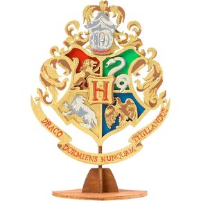 Incredibuilds Harry Potter Hedwig 3D Wood Puzzle & Model Figure Kit (24 Pcs) - Build & Paint Your Own 3-D Movie Toy - Holiday Educational Gift for Kids & Adults, No Glue Required, 8+