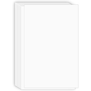 Half Letter Size Paper, 5.5"x8.5, 100gsm, White, 100 Sheets