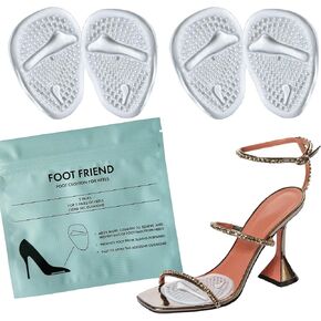 High Heel Comfort | Foot Friend | 2 Pairs Ball of Foot Cushion | Thong and Heels Mix Pack | Metatarsal Pads Pain Relief Heels Ultimate Comfort