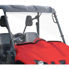 StarknightMT Front Rhino Windshield Scratch Resistant PC Full Windshield Compatible With 2006-2008 Rhino 450 | 2004-2007 Rhino 660 | 2008-2013 Rhino 700 - Heavy Duty Clear