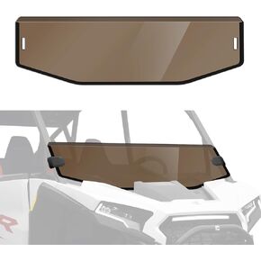 نصف حاجب أمامي لـ Polaris RZR XP 1000 2024، نصف حاجب أمامي مقاوم للغبار ومغطى بطبقة صلبة لملحقات Polaris RZR XP 4 1000 Ultimate / Sport / Premium 2024، ملون
