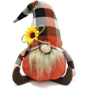 عيد الشكر المحشو اليقطين جنوم القطيفة، مهرجان الحصاد الاسكندنافي تومتي القزم الديكور للمنزل، زخرفة الخريف سقوط جميل سانتا جنوم الهدايا للأصدقاء والعائلة in Kuwait