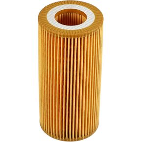 Motoforti Engine Oil Filter, Oil Fuel Filter, for Mercedes C216 W221 W221, Plastic, with Washer, No.2751800009, Yellow, 1 Set