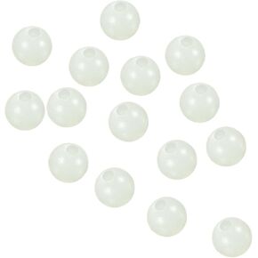 PATIKIL Luminous Fishing Beads, Soft Plastic Glow Fishing Bait Eggs Rig Bead Tackle Tools in Saudi Arabia