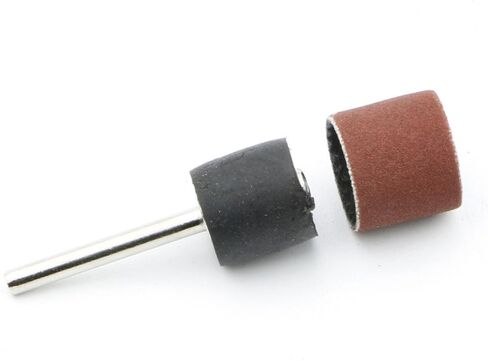 50PCS Sanding Bands Sleeves 60 Grit& 5 Mandrels Electric Grinding Polishing Sandpaper Circle Sand Ting in Saudi Arabia