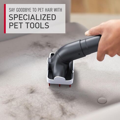 Hoover MAXLife Elite Swivel XL Pet Vacuum Cleaner with HEPA Media Filtration, Bagless Multi-Surface Upright for Carpets and Hard Floors, UH75250, Grey, 16 lbs in Saudi Arabia