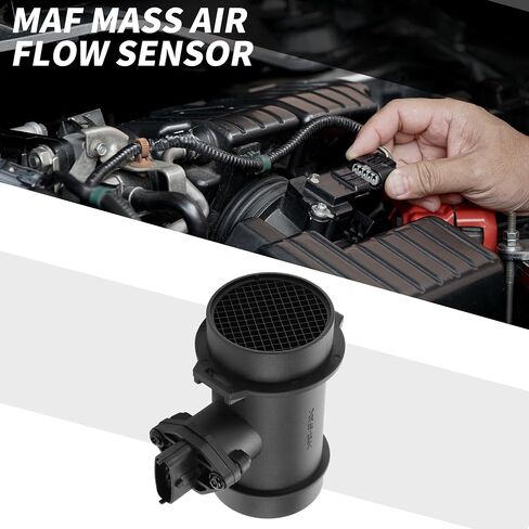 MAF Sensor Assembly No.281002Y100 MAF Mass Air Flow Sensor for Kia Spectra 1.8L 2002-2004 Plastic Black in Saudi Arabia