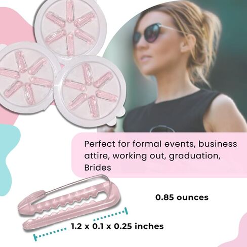 3 Pack Bra Strap Holder - Bra Strap Clip - Bra Clips For Straps - Straps With Clips For Bra Straps - Bra Holder - Clothing Clips - Bra Clip - Bra Lifters For Women - Noel & Co. in Saudi Arabia