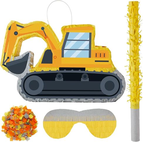 بيناتا بتصميم رجل الاطفاء مع عصابة العينين، خفاش وقصاصات ورقية لحفلات اعياد الميلاد، مستلزمات حفلات عيد ميلاد رجل الاطفاء بطابع رجال الاطفاء وكرنفال بيناتا للاولاد والبنات، ديكورات حفلات اعياد الميلاد in Kuwait