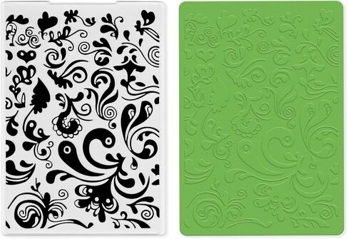 ABTOLS Wall Plastic Embossing Folders for Card Making, Wall Backgrounf Textured Impressions Stencil Template DIY Craft Folder for Card Making Photo Album Scrapbooking Decoration in Saudi Arabia