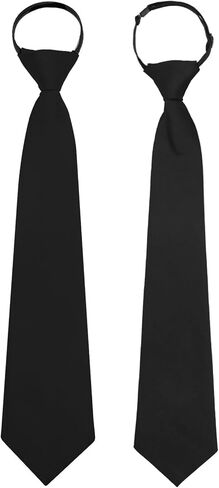 Ties for Women, Zipper School Ties for Boys/Girls, Clip on Ties for Women Girls in Saudi Arabia