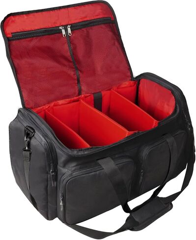 Sneaker Bag for Travel/Gym bag/suitcase bag with 3 adjustable dividers, suitable for 4 pairs of trainers travel bag, Athletic Shoes Carrier Heavy Duty Traveling Accessories (Black) in Saudi Arabia