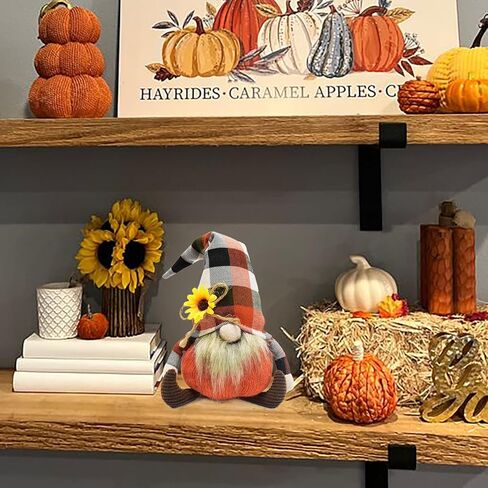 عيد الشكر المحشو اليقطين جنوم القطيفة، مهرجان الحصاد الاسكندنافي تومتي القزم الديكور للمنزل، زخرفة الخريف سقوط جميل سانتا جنوم الهدايا للأصدقاء والعائلة in Kuwait