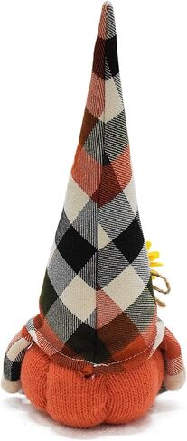 عيد الشكر المحشو اليقطين جنوم القطيفة، مهرجان الحصاد الاسكندنافي تومتي القزم الديكور للمنزل، زخرفة الخريف سقوط جميل سانتا جنوم الهدايا للأصدقاء والعائلة in Kuwait