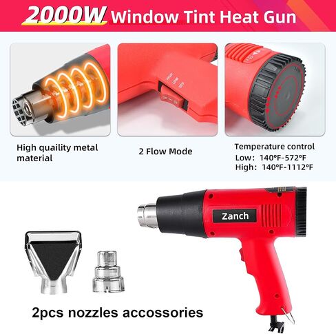 مجموعة تظليل النوافذ، أدوات تظليل النوافذ مع مسدس حراري، مجموعة أدوات تظليل النوافذ من الفينيل، أداة تثبيت فيلم الحماية لتظليل النوافذ، ممسحة اللباد، ممسحة تظليل النافذة in Kuwait