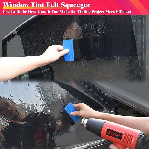 مجموعة تظليل النوافذ، أدوات تظليل النوافذ مع مسدس حراري، مجموعة أدوات تظليل النوافذ من الفينيل، أداة تثبيت فيلم الحماية لتظليل النوافذ، ممسحة اللباد، ممسحة تظليل النافذة in Kuwait