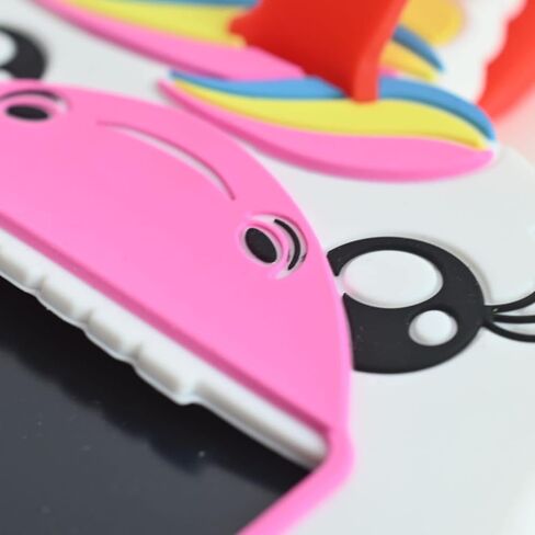 Boogie Board Kids Sketch Pals Portable Doodle Board with 9x6-inch Writing Surface, Authentic Reusable Drawing Pad with Erase-Lock and Attached Stylus, Perfect for Travel, Kids 4+, Norah The Narwhal in Kuwait