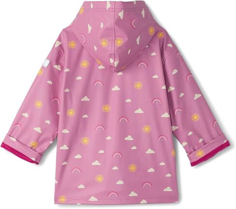 Hatley Girls' Sun Charms Zip-up Rain Jacket (Toddler/Little Big Kid) in Kuwait