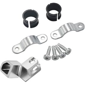 APPERFiT Shift Tube Bushings Shifter Clamps 905-107 905-110 & Indicator Cable Bracket 83244 for Steering Column Compatible with Ford E150 E250 E350 F150 F250 F350 Excursion Explorer Ranger