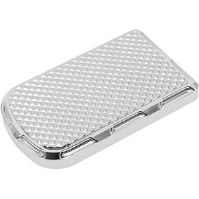 Chrome Brake Pedal Pad Cover Replacement for Harley softail Heritage Springer Fit Fat Boy Deluxe FLSTN Road King FLHR Road Glide FLTR Pads Cover