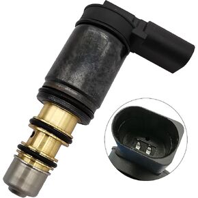 6SEU14C صمام الملف اللولبي للتحكم في ضاغط التيار المتردد لسيارة Audi A3، لسيارة VW Passat Touareg Beetle GTI Golf Jetta Eos CC Tiguan Rabbit 7SEU16C 1K0820859S PXE13 PXE16