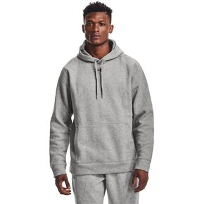 Under Armour Hustle Fleece Mens Hoodie M Midnight Navy-white