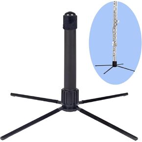 Danchet Foldable Portable Soprano Saxophone Stand, Sax Tripod Holder, Portable Soprano Saxophone Stand