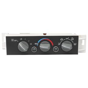 HVAC A/C Heater Control Panel Switch for 1996-1999 Truck C1500 C2500 C3500 K1500 K2500 K3500 Blower Motor Control Module 599-007 15-72548 16231175