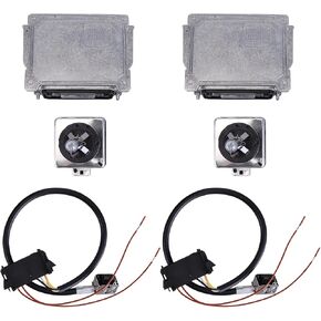 2 قطعة زينون HID المصباح الصابورة مع الشاعل 89034934 متوافق مع 125i 128i 130i 135i Jeep Grand Cherokee Commander Enclave 4L0907391 4L0907391A Q7 زينون المصباح الصابورة 89076976